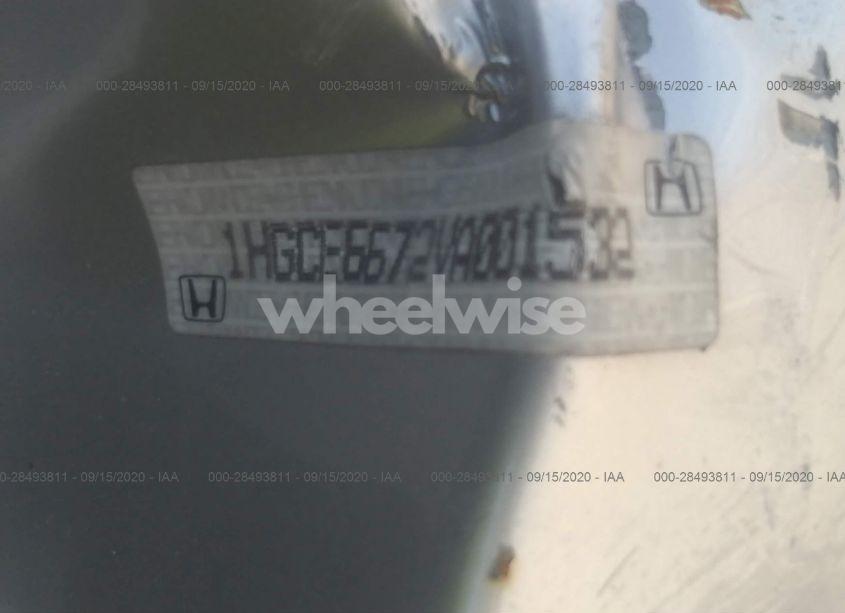 Photo 9 of 1997 Honda Accord SDN EX (VIN 1HGCE6672VA001532)