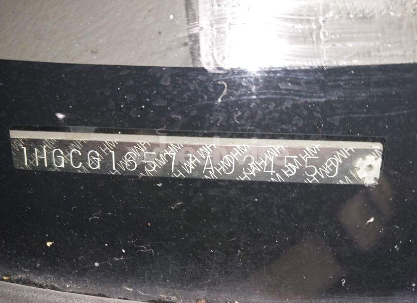 Photo 9 of 2001 Honda Accord 3.0 EX (VIN 1HGCG16571A034550)