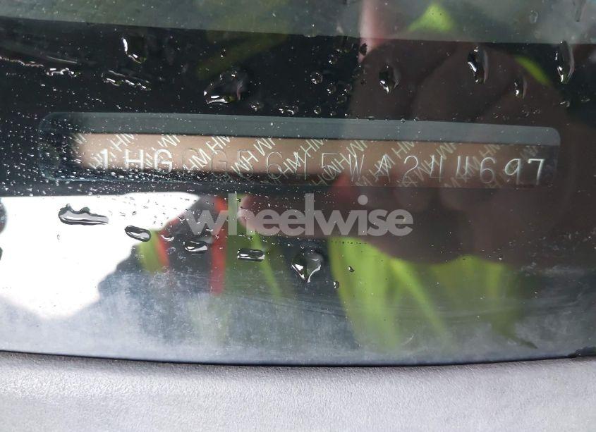 Photo 9 of 1998 Honda Accord LX (VIN 1HGCG5645WA244697)