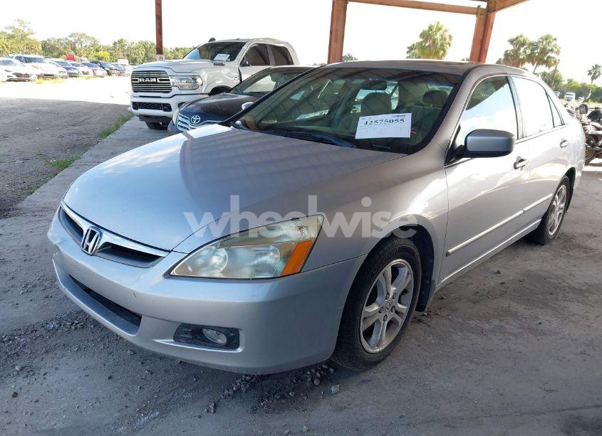 Photo 2 of 2007 Honda Accord 2.4 EX (VIN 1HGCM55737A186790)