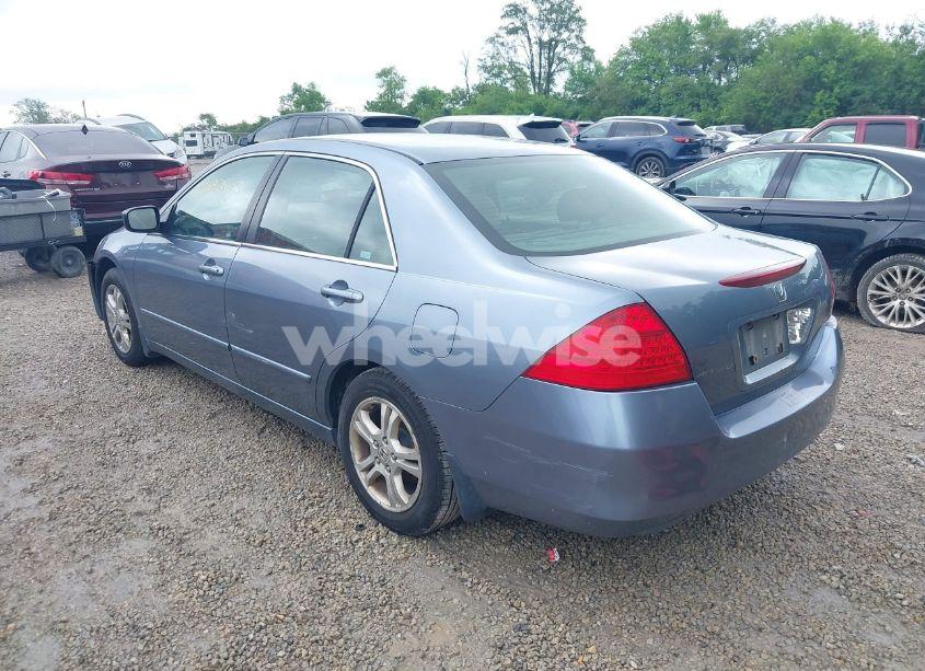 Photo 3 of 2007 Honda Accord 2.4 SE (VIN 1HGCM56307A006385)