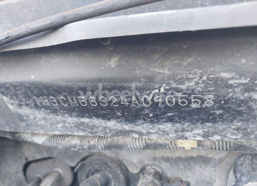 Photo 9 of 2004 Honda Accord 2.4 LX (VIN 1HGCM56324A090558)