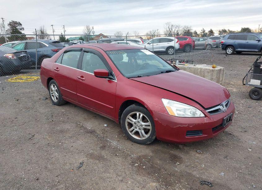 2007 Honda Accord 2.4 SE (VIN 1HGCM56327A166218) main photo