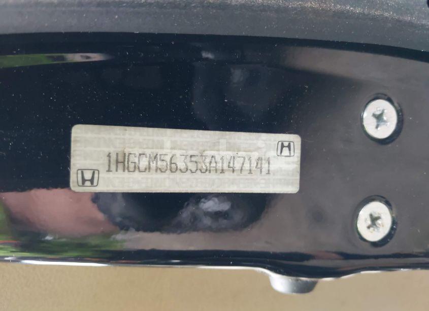 Photo 14 of 2003 Honda Accord 2.4 LX (VIN 1HGCM56353A147141)