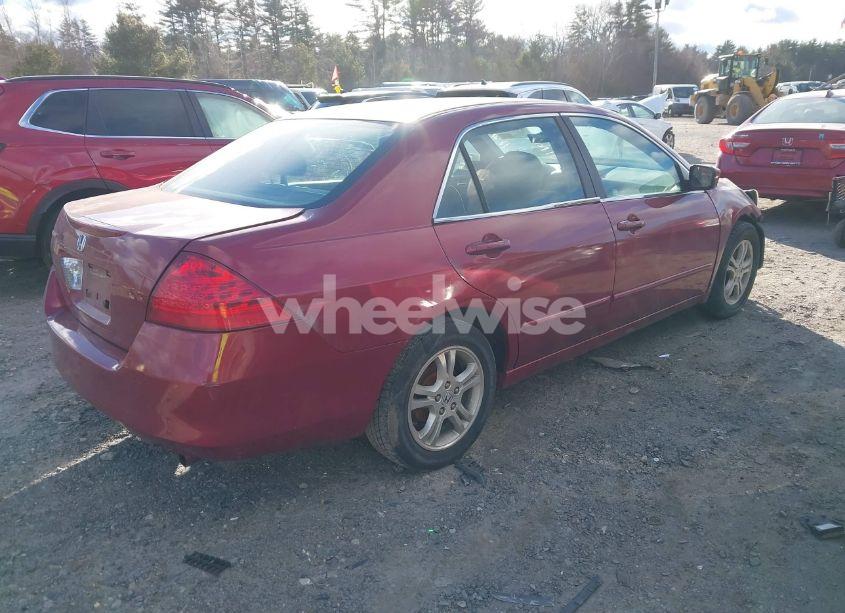 Photo 4 of 2007 Honda Accord 2.4 SE (VIN 1HGCM56367A008187)