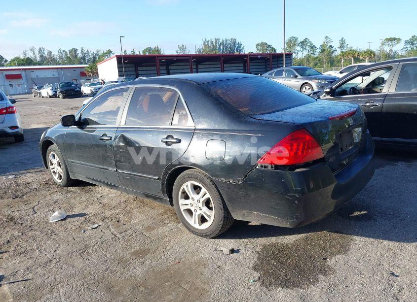 Photo 3 of 2007 Honda Accord 2.4 SE (VIN 1HGCM56367A226839)