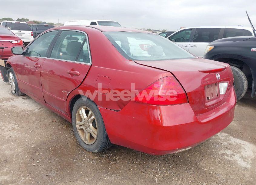 Photo 3 of 2007 Honda Accord 2.4 SE (VIN 1HGCM56377A202971)