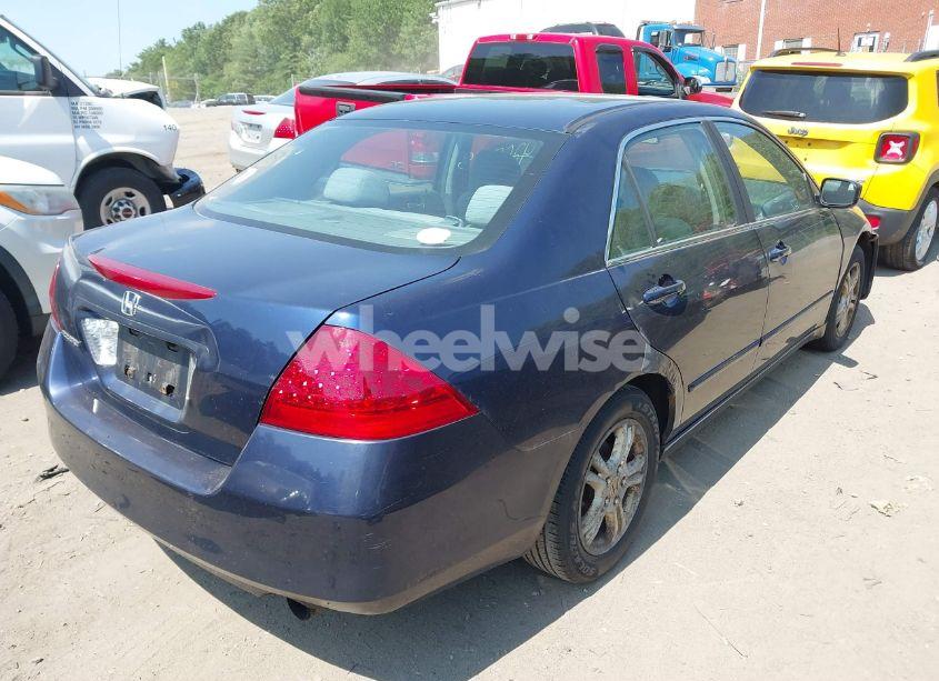 Photo 4 of 2007 Honda Accord 2.4 SE (VIN 1HGCM56387A049291)