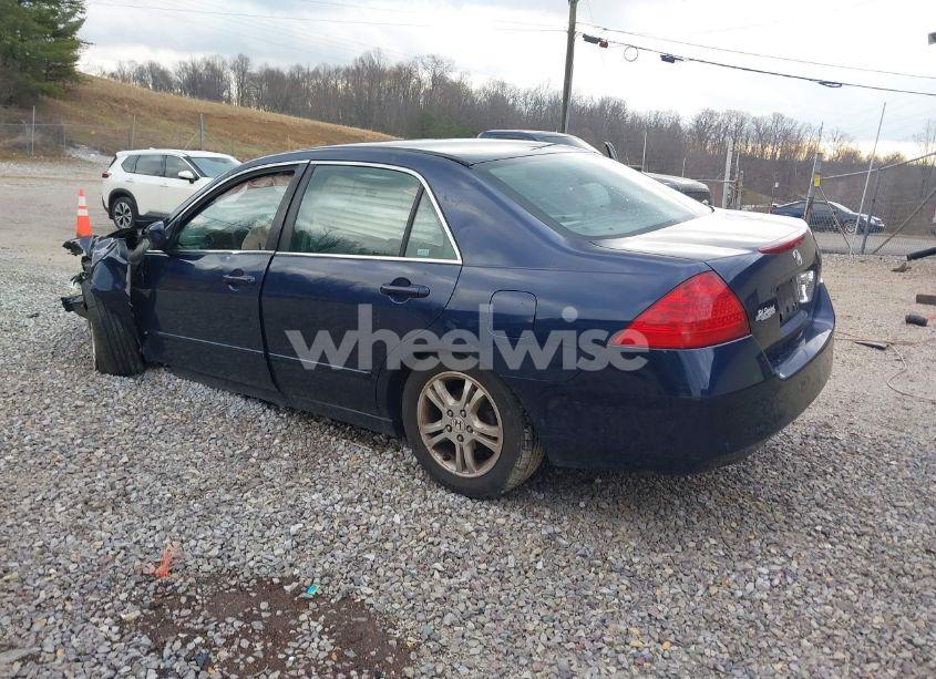 Photo 3 of 2007 Honda Accord 2.4 SE (VIN 1HGCM56387A212845)