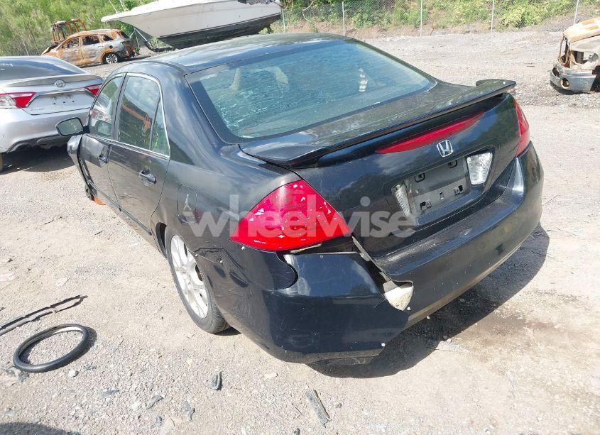 Photo 3 of 2007 Honda Accord 2.4 SE (VIN 1HGCM56397A198891)