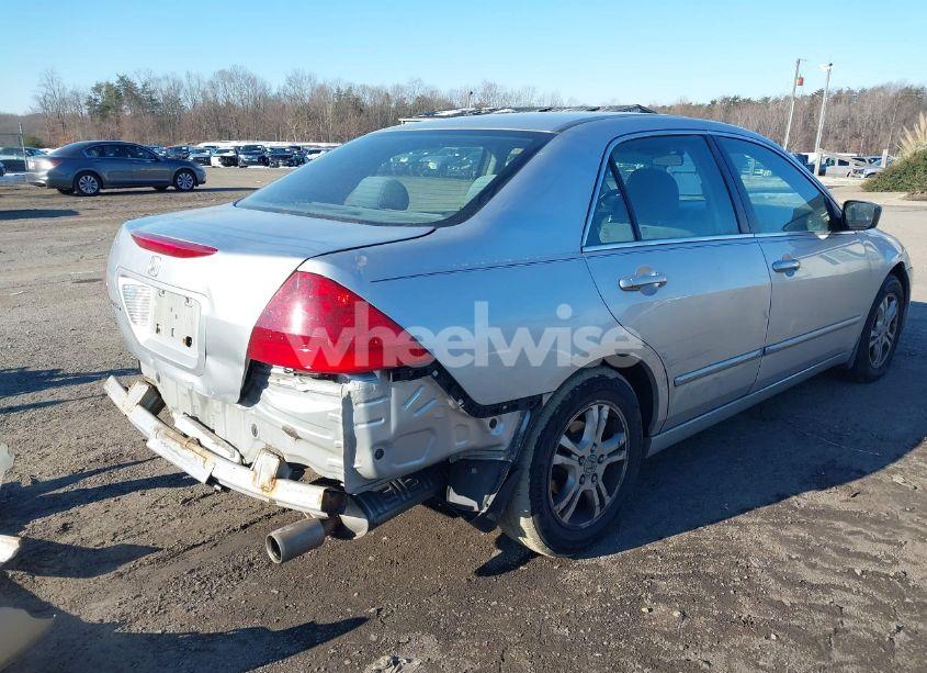 Photo 4 of 2007 Honda Accord 2.4 SE (VIN 1HGCM56397A211378)