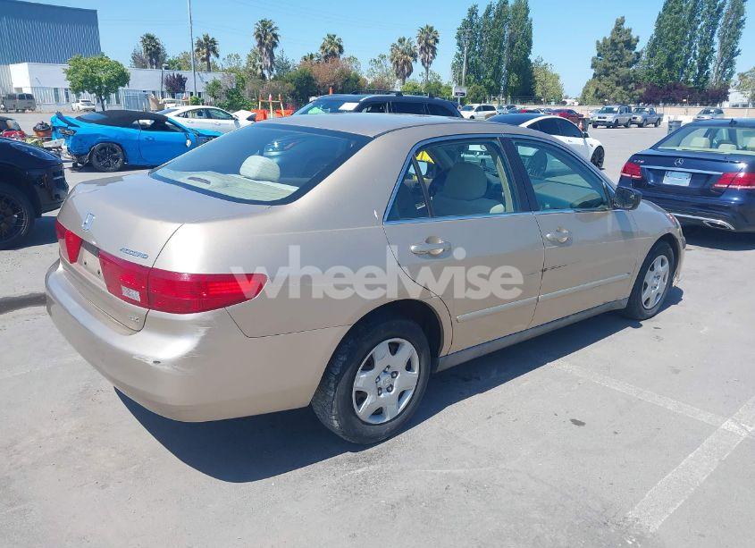 Photo 4 of 2005 Honda Accord 2.4 LX (VIN 1HGCM56475A127579)