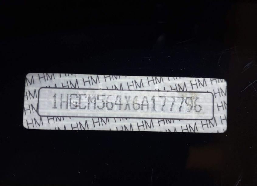 Photo 18 of 2006 Honda Accord 2.4 LX (VIN 1HGCM564X6A177796)