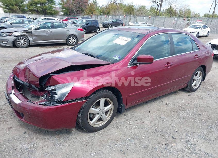Photo 2 of 2003 Honda Accord 2.4 EX (VIN 1HGCM56663A048659)