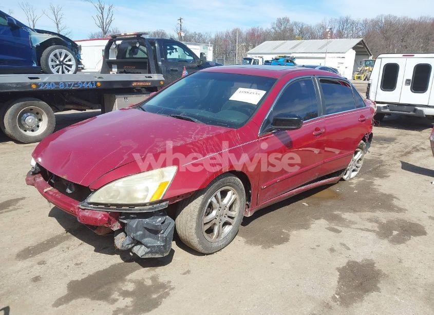 Photo 2 of 2007 Honda Accord 2.4 EX (VIN 1HGCM56707A109258)