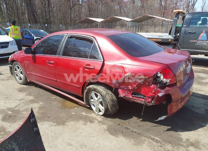 Photo 3 of 2007 Honda Accord 2.4 EX (VIN 1HGCM56707A109258)