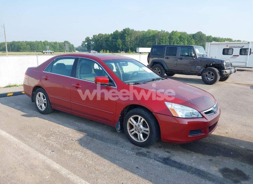 2007 Honda Accord 2.4 EX (VIN 1HGCM56707A221915) main photo