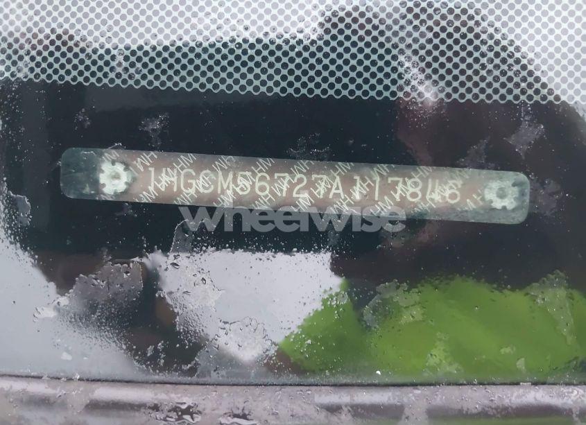 Photo 9 of 2007 Honda Accord 2.4 EX (VIN 1HGCM56727A117846)