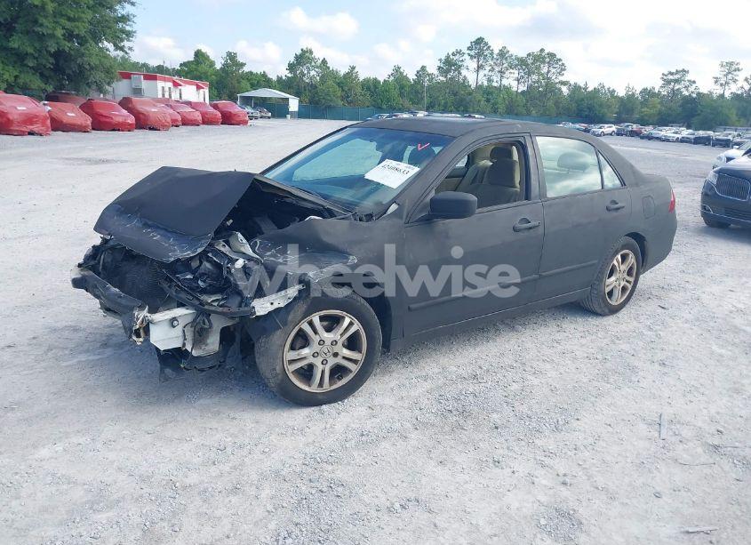 Photo 2 of 2007 Honda Accord 2.4 EX (VIN 1HGCM56737A010739)