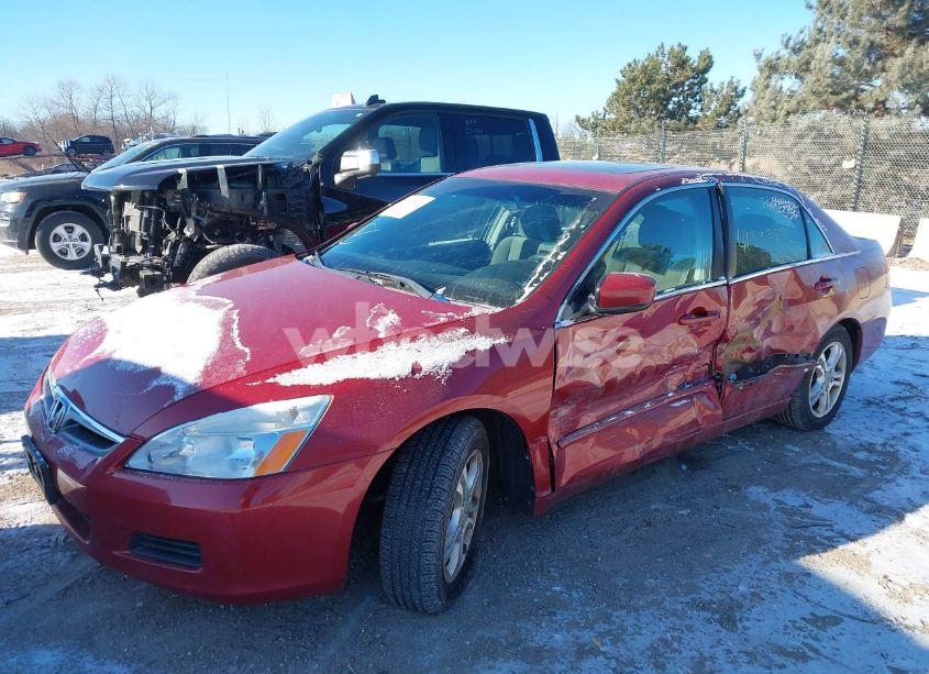 Photo 6 of 2007 Honda Accord 2.4 EX (VIN 1HGCM56757A009009)