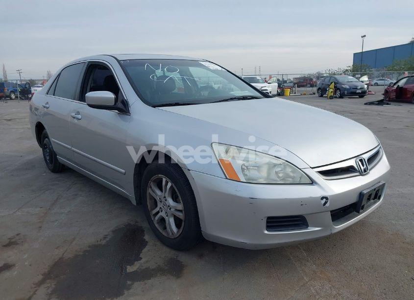 2007 Honda Accord 2.4 EX (VIN 1HGCM56767A058221) main photo