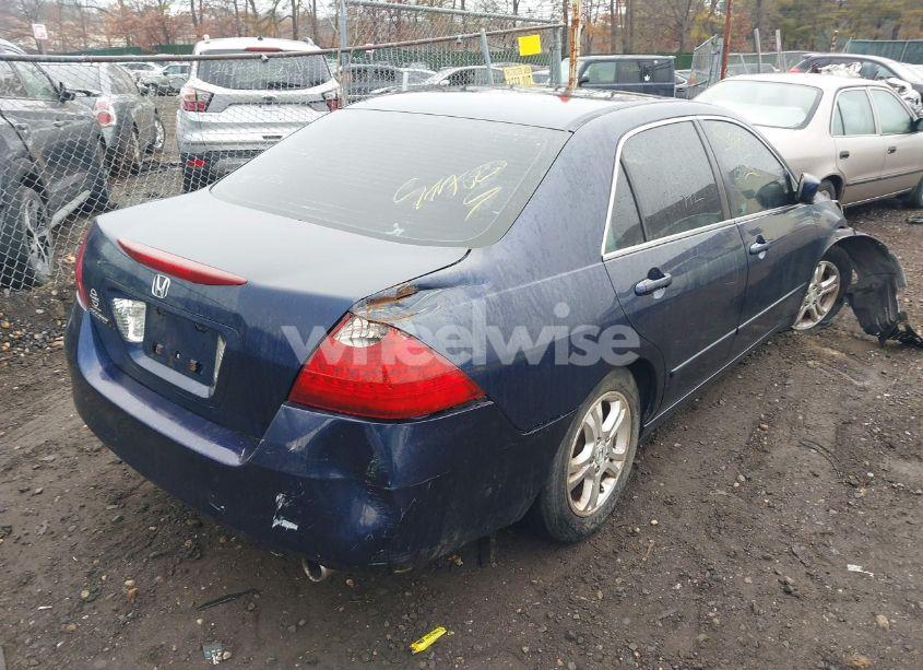 Photo 4 of 2007 Honda Accord 2.4 EX (VIN 1HGCM56777A198083)
