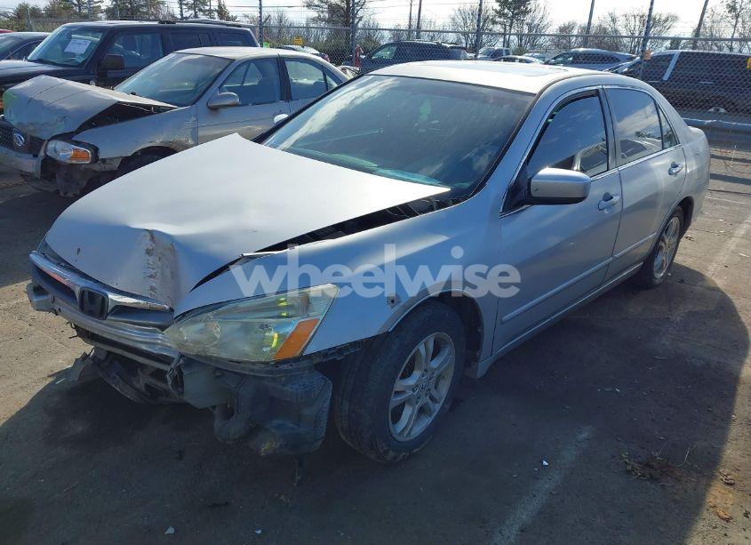 Photo 2 of 2007 Honda Accord 2.4 EX (VIN 1HGCM56787A180949)