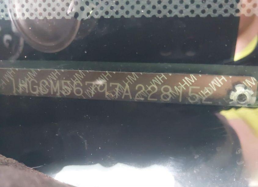 Photo 9 of 2007 Honda Accord 2.4 EX (VIN 1HGCM56797A228152)