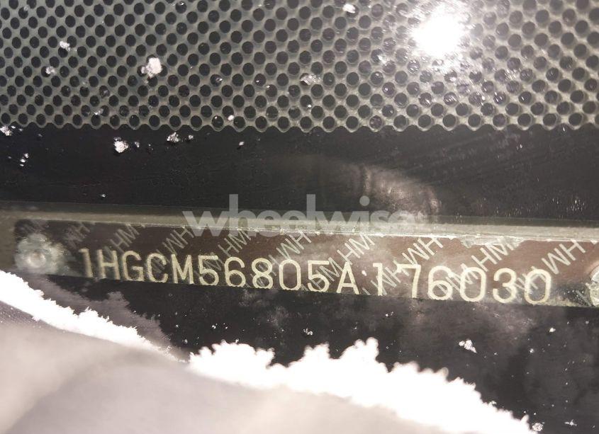 Photo 9 of 2005 Honda Accord 2.4 EX (VIN 1HGCM56805A176030)