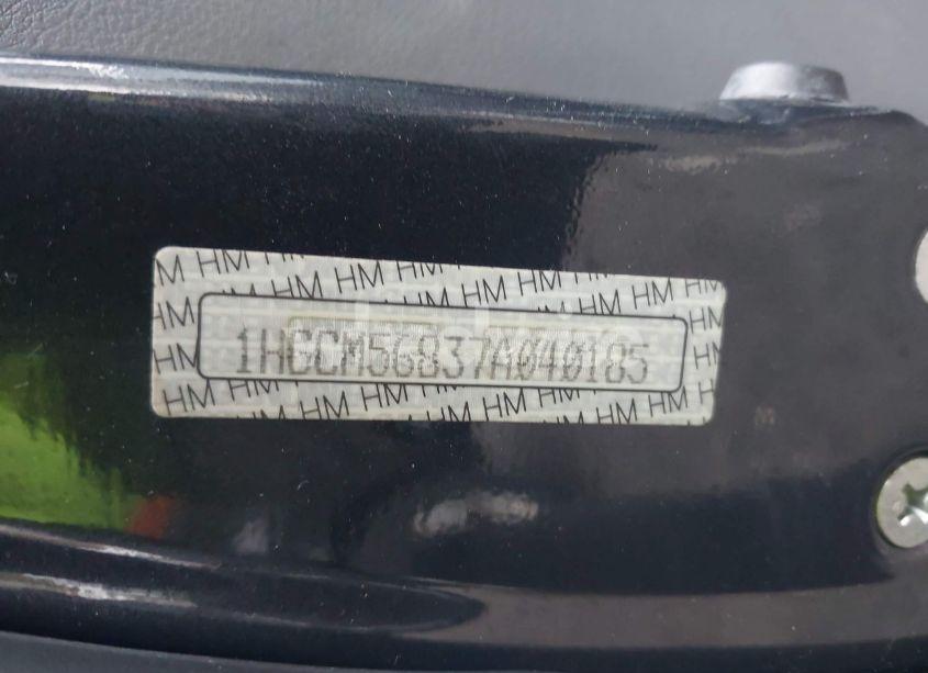 Photo 12 of 2007 Honda Accord 2.4 EX (VIN 1HGCM56837A040185)