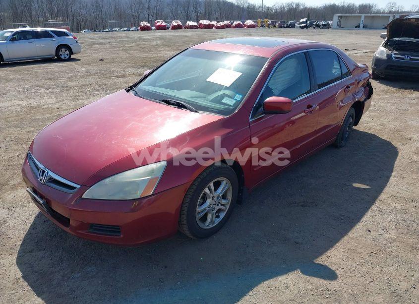 Photo 2 of 2007 Honda Accord 2.4 EX (VIN 1HGCM56857A105649)
