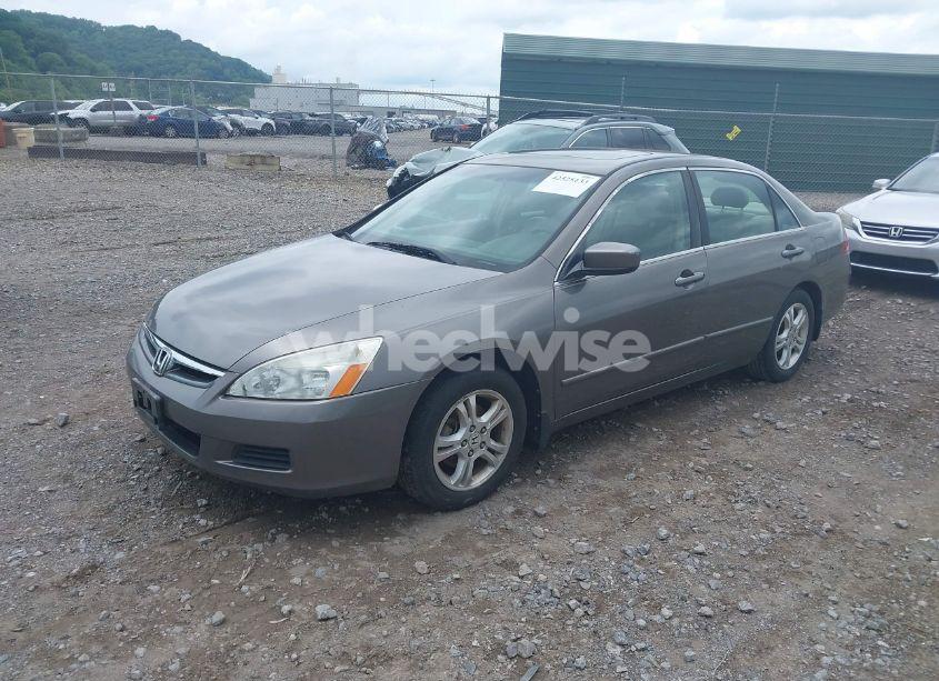 Photo 2 of 2007 Honda Accord 2.4 EX (VIN 1HGCM56877A051903)