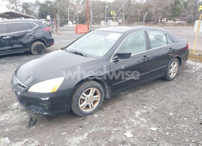 Photo 2 of 2007 Honda Accord 2.4 EX (VIN 1HGCM56877A109640)