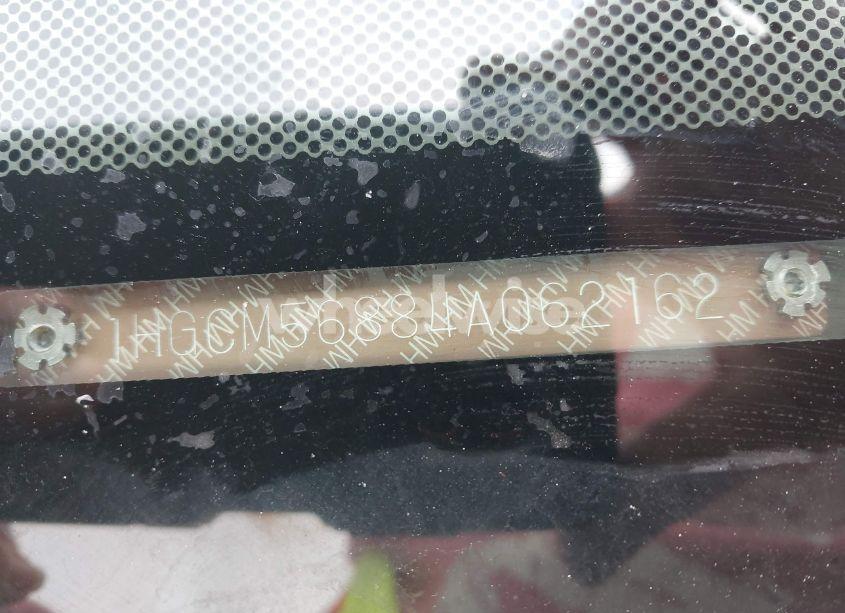 Photo 9 of 2004 Honda Accord 2.4 EX (VIN 1HGCM56884A062162)