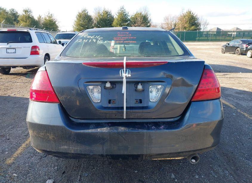 Photo 12 of 2007 Honda Accord 2.4 EX (VIN 1HGCM56887A012124)