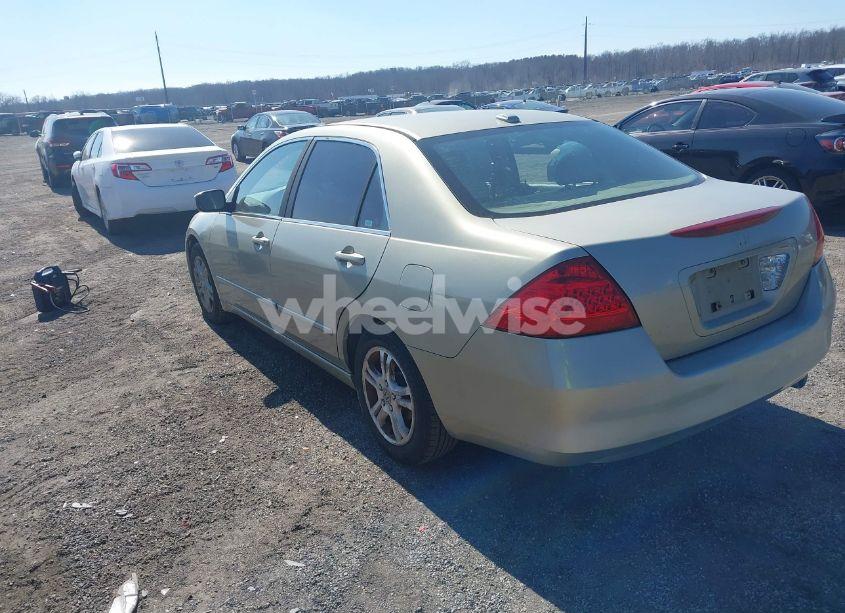 Photo 3 of 2007 Honda Accord 2.4 EX (VIN 1HGCM56887A090130)