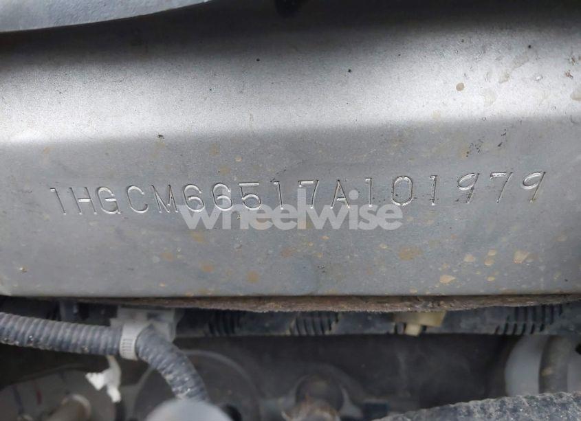 Photo 9 of 2007 Honda Accord 3.0 EX (VIN 1HGCM66517A101979)