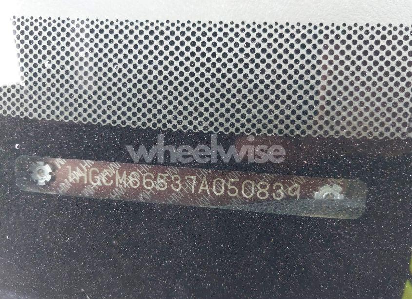 Photo 9 of 2007 Honda Accord 3.0 EX (VIN 1HGCM66537A050839)