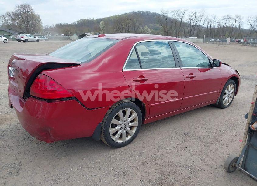 Photo 4 of 2007 Honda Accord 3.0 EX (VIN 1HGCM66547A091321)