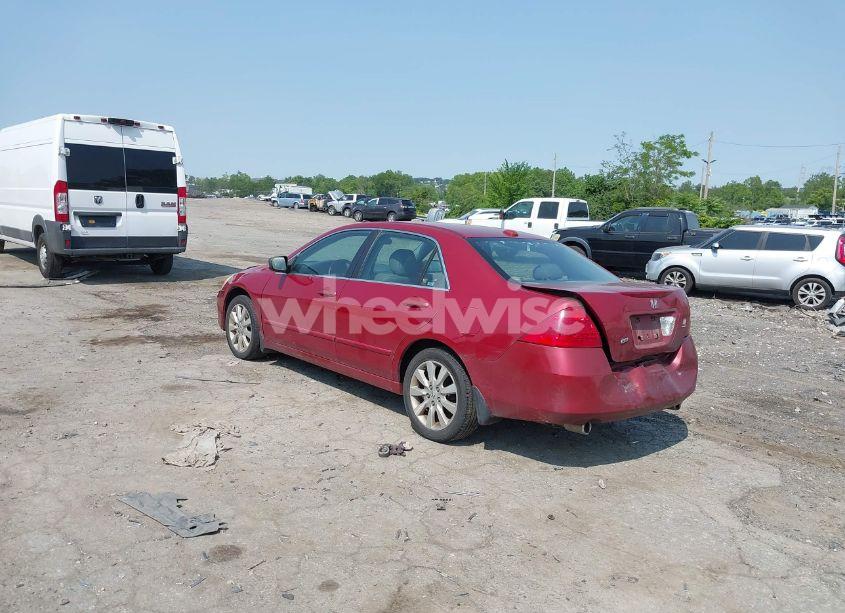 Photo 3 of 2007 Honda Accord 3.0 EX (VIN 1HGCM66577A080779)
