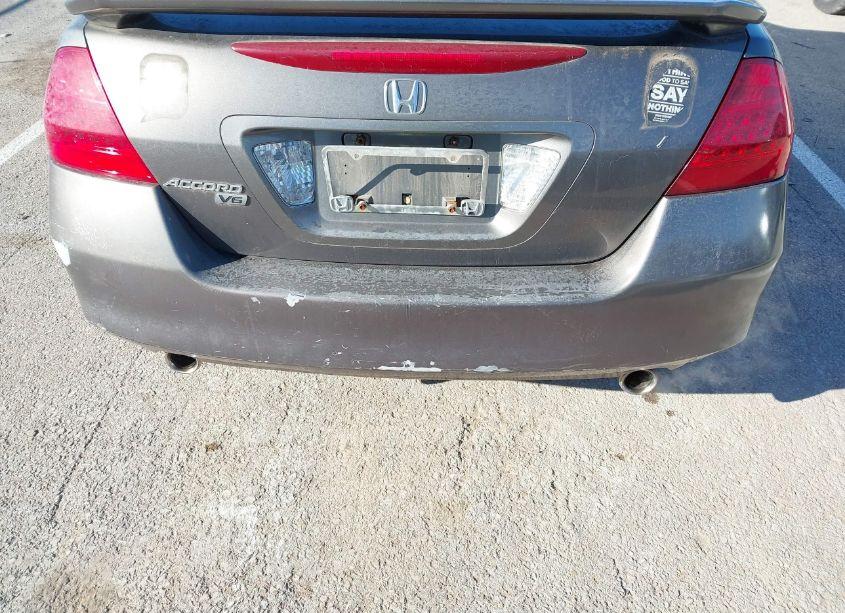 Photo 6 of 2006 Honda Accord 3.0 EX (VIN 1HGCM66586A075640)