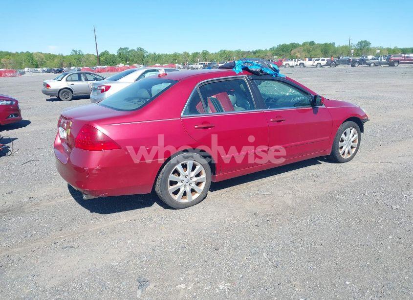 Photo 4 of 2007 Honda Accord 3.0 EX (VIN 1HGCM66597A090651)