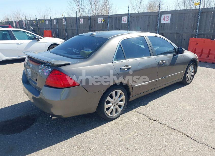 Photo 4 of 2007 Honda Accord 3.0 EX (VIN 1HGCM66817A017221)