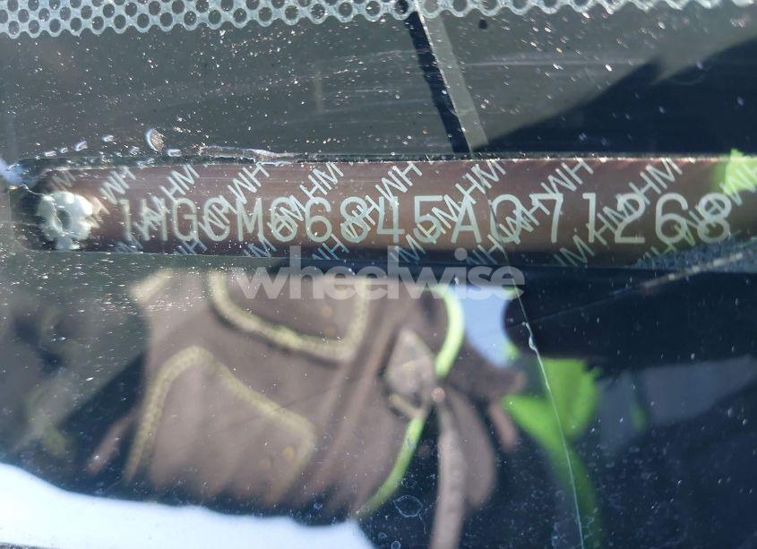 Photo 9 of 2005 Honda Accord 3.0 EX (VIN 1HGCM66845A071268)