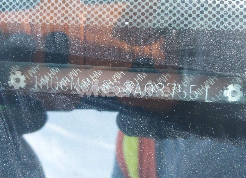 Photo 9 of 2003 Honda Accord 3.0 EX (VIN 1HGCM66863A087551)