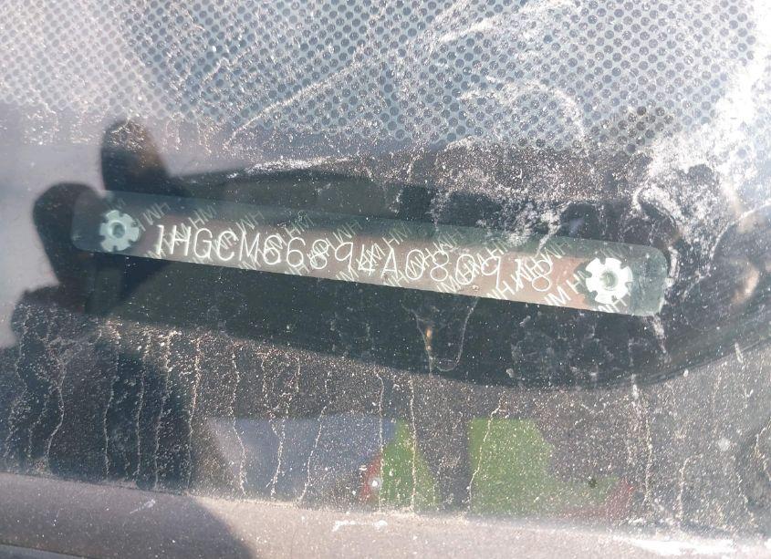Photo 9 of 2004 Honda Accord 3.0 EX (VIN 1HGCM66894A080918)