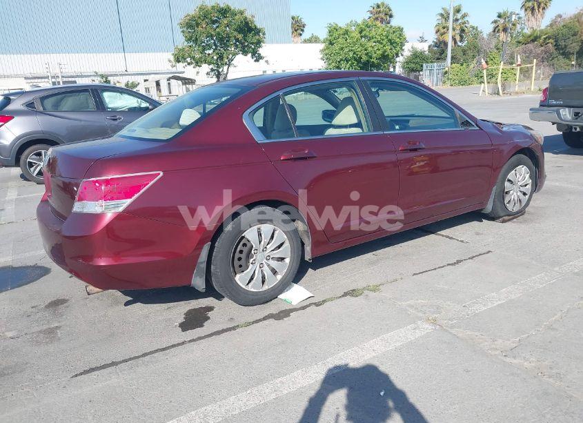 Photo 4 of 2009 Honda Accord 2.4 LX (VIN 1HGCP26309A197542)