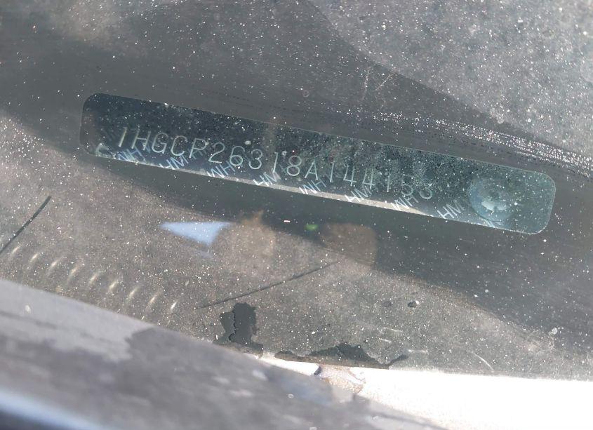 Photo 12 of 2008 Honda Accord 2.4 LX (VIN 1HGCP26318A144153)