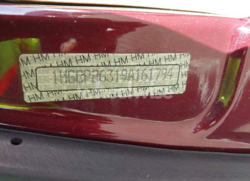 Photo 9 of 2009 Honda Accord 2.4 LX (VIN 1HGCP26319A161794)