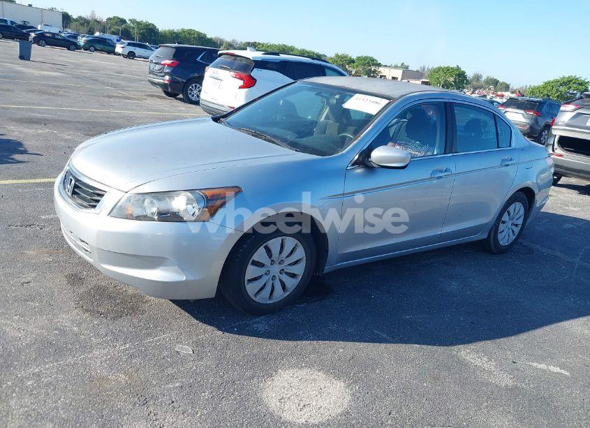 Photo 2 of 2009 Honda Accord 2.4 LX (VIN 1HGCP26319A185173)